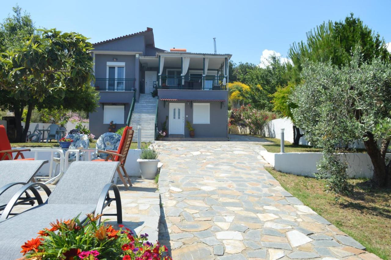 Villa Kristi Loutra Elevtheron Экстерьер фото